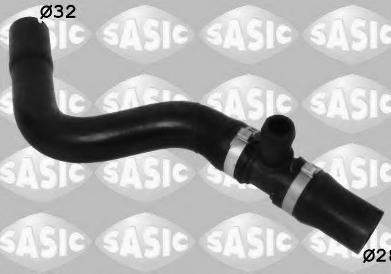 3406249 SASIC Патрубок системы охл.FIAT DOBLO 3406249 SASIC