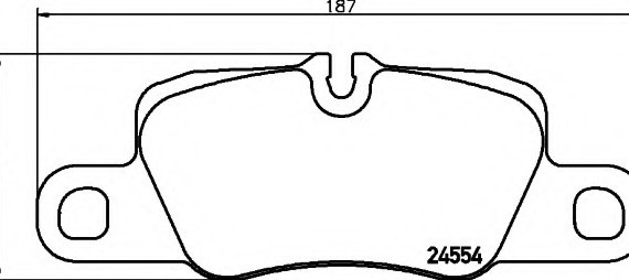 Фото колодки тормозные дисковые 8DB355015651 HELLA 8DB355015651 HELLA 8DB355015651 HELLA Колодки тормозные дисковые 8DB355015651 HELLA