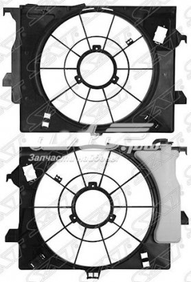 Фото кожух радіатора 253501W052 HYUNDAI/KIA/MOBIS 253501W052 MOBIS 253501W052 MOBIS Кожух радіатора 253501W052 HYUNDAI/KIA/MOBIS