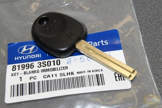 Фото заготівля ключа 819963S010 HYUNDAI/KIA/MOBIS 819963S010 MOBIS 819963S010 MOBIS Заготівля ключа 819963S010 HYUNDAI/KIA/MOBIS
