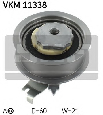 VKM11338 SKF Ролик ремня грм vag 1.0-1.6 11- VKM11338 SKF