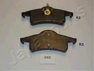 Колодки торм. диск. задн. PP992AF JAPANPARTS