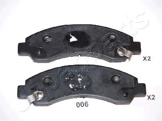 PA006AF JAPAN Колодки торм.диск. Hover PA006AF JAPANPARTS