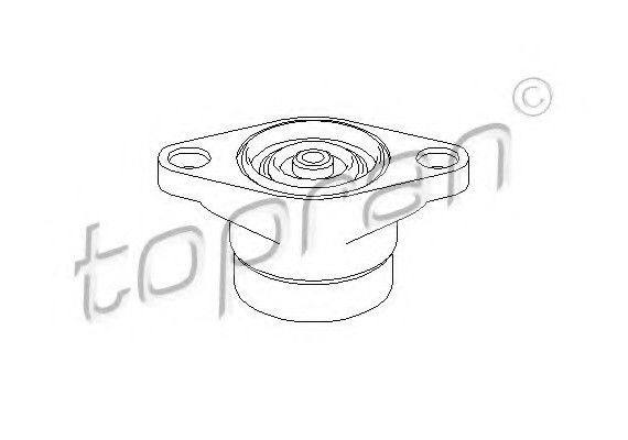 110531 TOPRAN (Germany) Опора стійки амортизатора