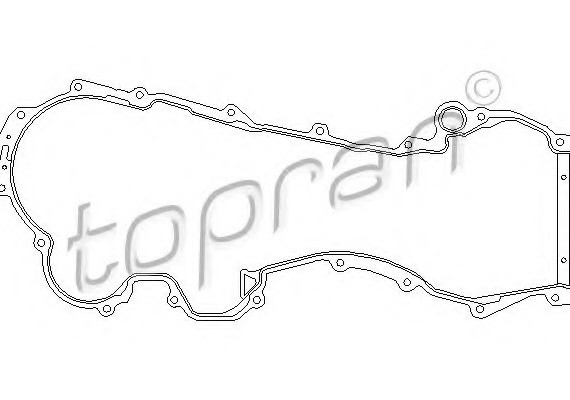 Фото прокладка, масляный насос 207605 HANS PRIES 207605 TOPRAN (Germany) 207605 TOPRAN (Germany) Прокладка, масляный насос 207605 HANS PRIES