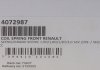 4072987 Lesjofors (Швеция) Пружина підв. передн. RENAULT SCENIC III (JZ0/1) (вир-во Lesjofors) (фото 6)