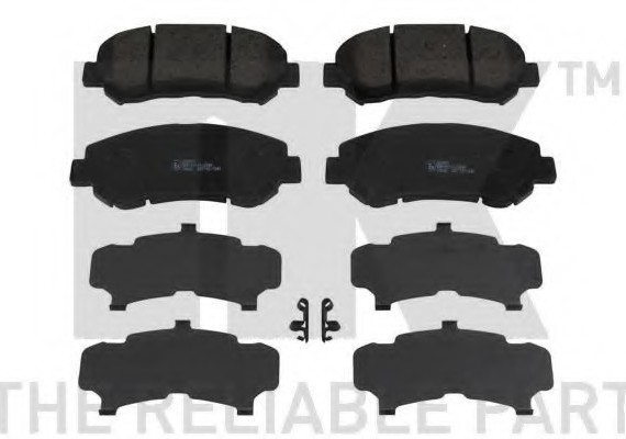 Фото колодки тормозные дисковые 222269 222269 NK 222269 NK 222269 NK Колодки тормозные дисковые 222269 222269 NK