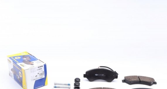 141836 ICER Колодки тормозные дисковые ICER 141836 ICER