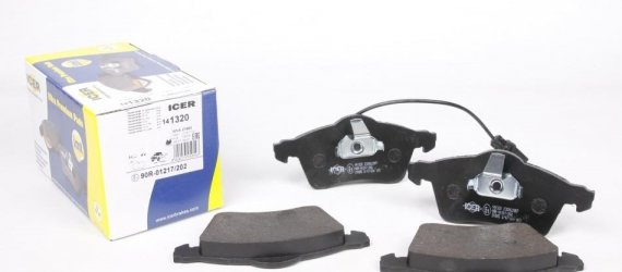 141320 ICER Колодки тормозные дисковые ICER 141320 ICER