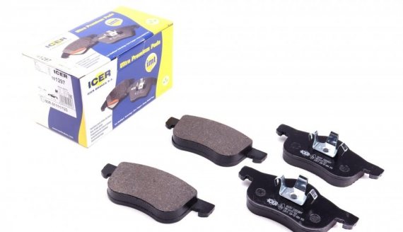 181297 ICER Колодки тормозные дисковые ICER 181297 ICER