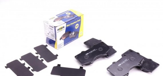 181665 ICER Колодки тормозные дисковые ICER 181665 ICER