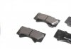 Колодки гальмівні дискові LEXUS LX 08-15, LX570 08-15, TOYOTA LAND CRUISER 200 07-21, LAND CRUISER PRADO 150 09-