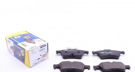 182013 ICER Колодки тормозные дисковые ICER 182013 ICER