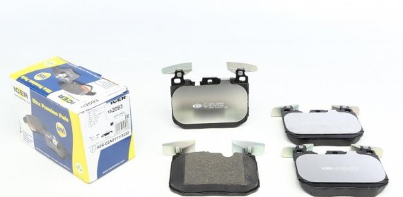 182093 ICER Колодки тормозные дисковые ICER 182093 ICER