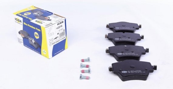 182216 ICER Колодки тормозные дисковые ICER 182216 ICER