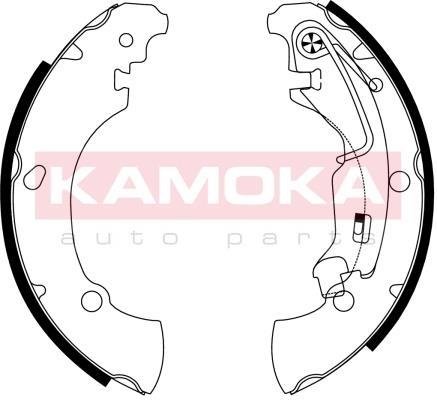 JQ202059 KAMOKA (Польша) Комплект тормозных колодок JQ202059 KAMOKA