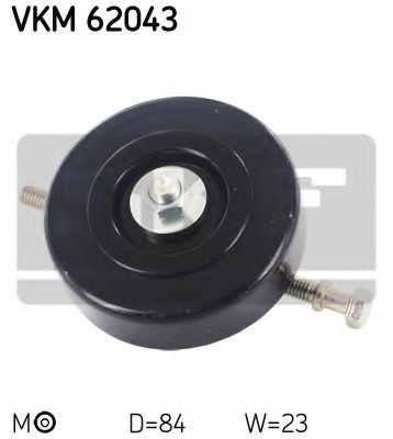 VKM62043 SKF Ролик відхиляє поліклін. VKM62043 SKF