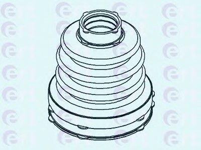 500436 ERT Комплект пылника, приводной вал 500436 ERT