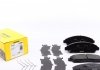 Тормозные колодки дисковые TEXTAR 2560801