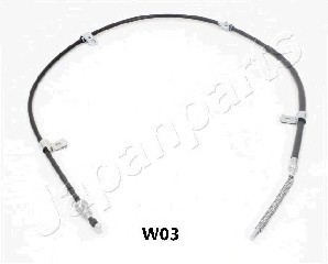 BCW03 JAPAN ТРОС Стояночного ТОРМОЗА BCW03 JAPANPARTS