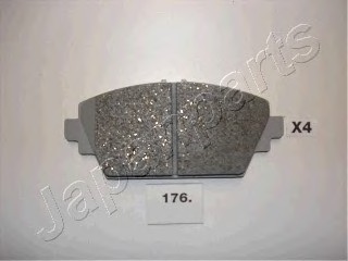 Фото колодки торм. дисковые PA176AF JAPANPARTS PA176AF JAPAN PA176AF JAPAN Колодки торм. дисковые PA176AF JAPANPARTS