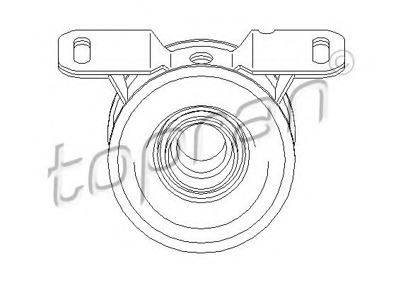 302321 TOPRAN (Germany) Подвеска, карданный вал 302321 HANS PRIES