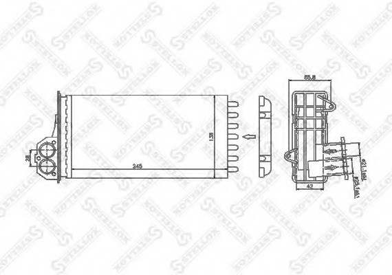 Фото радиаторы печки™STELLOX 1035047SX STELLOX 1035047SX STELLOX 1035047SX STELLOX Радиаторы печки™STELLOX 1035047SX STELLOX