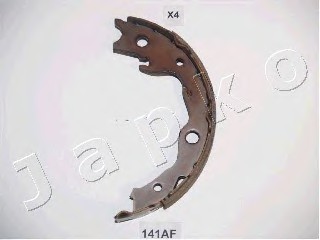 55141 Japko Колодки гальмівні стоянкового гальма Nissan Juke (10-), Leaf (10-13), Qashqai (06-13), Tida (07-), X-Trail (07-14) (55141) JAPKO