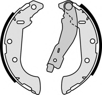 Комплект гальмівних колодок S61521 BREMBO