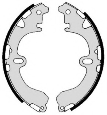 S83503 BREMBO (Германия) Комплект гальмівних колодок S83503 BREMBO