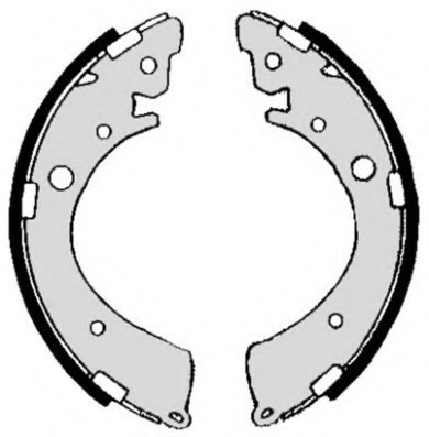 S28506 BREMBO (Германия) Комплект гальмівних колодок S28506 BREMBO