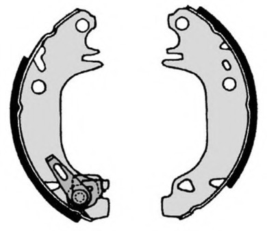 S61513 BREMBO (Германия) Комплект гальмівних колодок S61513 BREMBO