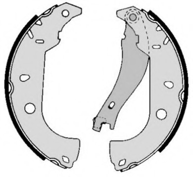 Комплект гальмівних колодок S23511 BREMBO