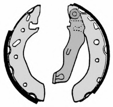 Комплект гальмівних колодок S24529 BREMBO