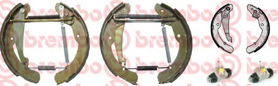 K85046 BREMBO (Германия) Комплект гальмівних колодок K85046 BREMBO
