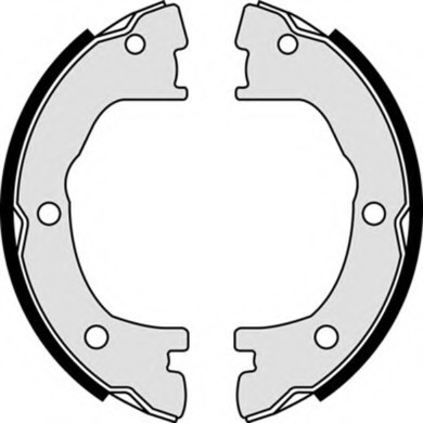 Комплект гальмівних колодок SA6506 BREMBO