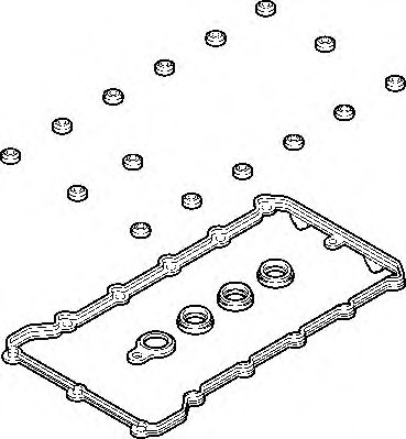 135391 ELRING (Germany) Прокладка кришки клапанної 135391 ELRING