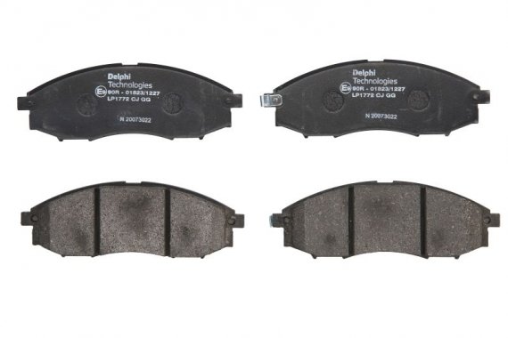 LP1772 DELPHI КОЛОДКИ ТОРМОЗНЫЕ ДИСКОВЫЕ LP1772 DELPHI