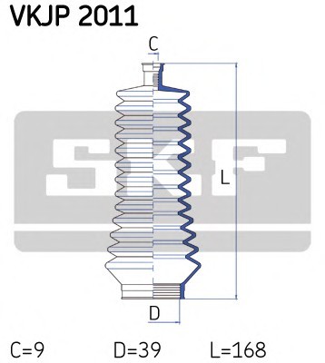 VKJP2011 SKF Пильовик, рульове управління VKJP2011 SKF