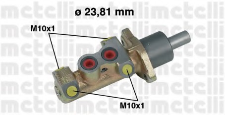 050325 METELLI (Италия) Циліндр гідравлічний гальмівний