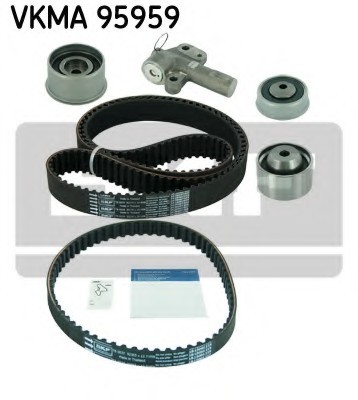VKMA95959 SKF Ремінь ГРМ[2шт]+ 4 ролика VKMA95959 SKF