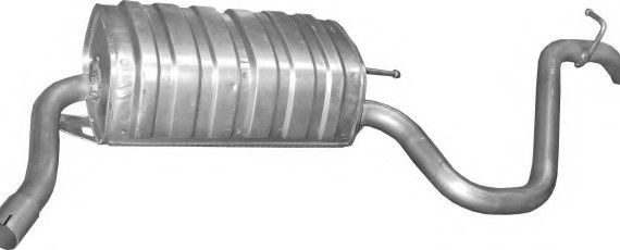 4767 POLMOstrow Глушник Kia Cee`d 1.4-1.6 (Polmo)