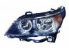 Фара передня BW E60 Фара перед.пра. H7/H7 + пок.поворот, авт., + моторчик -3/07 [DEPO]