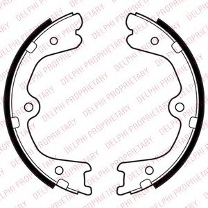 Фото тормозные колодки LS2032 LS2032 DELPHI LS2032 DELPHI LS2032 DELPHI Тормозные колодки LS2032 LS2032 DELPHI