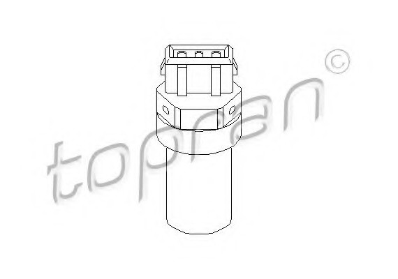 108729 TOPRAN (Germany) Датчик, участок пути 108729 HANS PRIES