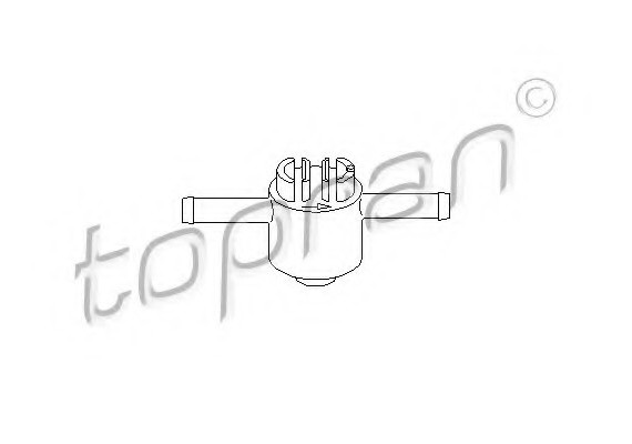 102730 TOPRAN (Germany) Клапан паливного фільтра