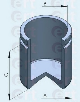 150516C ERT Поршень гальмівної системи