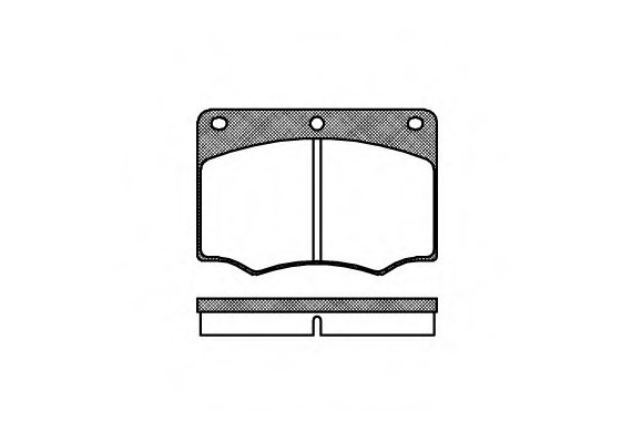 206400 ROADHOUSE Колодки торм. 206400 ROADHOUSE