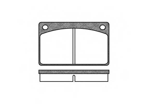 204200 ROADHOUSE Колодки торм.дисковые 204200 ROADHOUSE