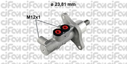 202776 CIFAM Головний гальмівний циліндр Octavia I 96- (D1=23,8mm, +ABS, -ESP)(ATE)
